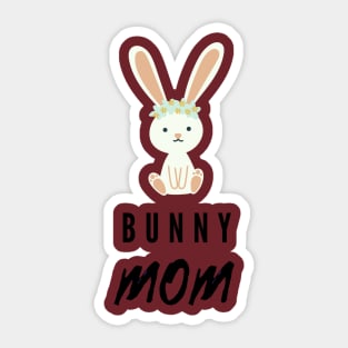 BUNNY MOM Sticker